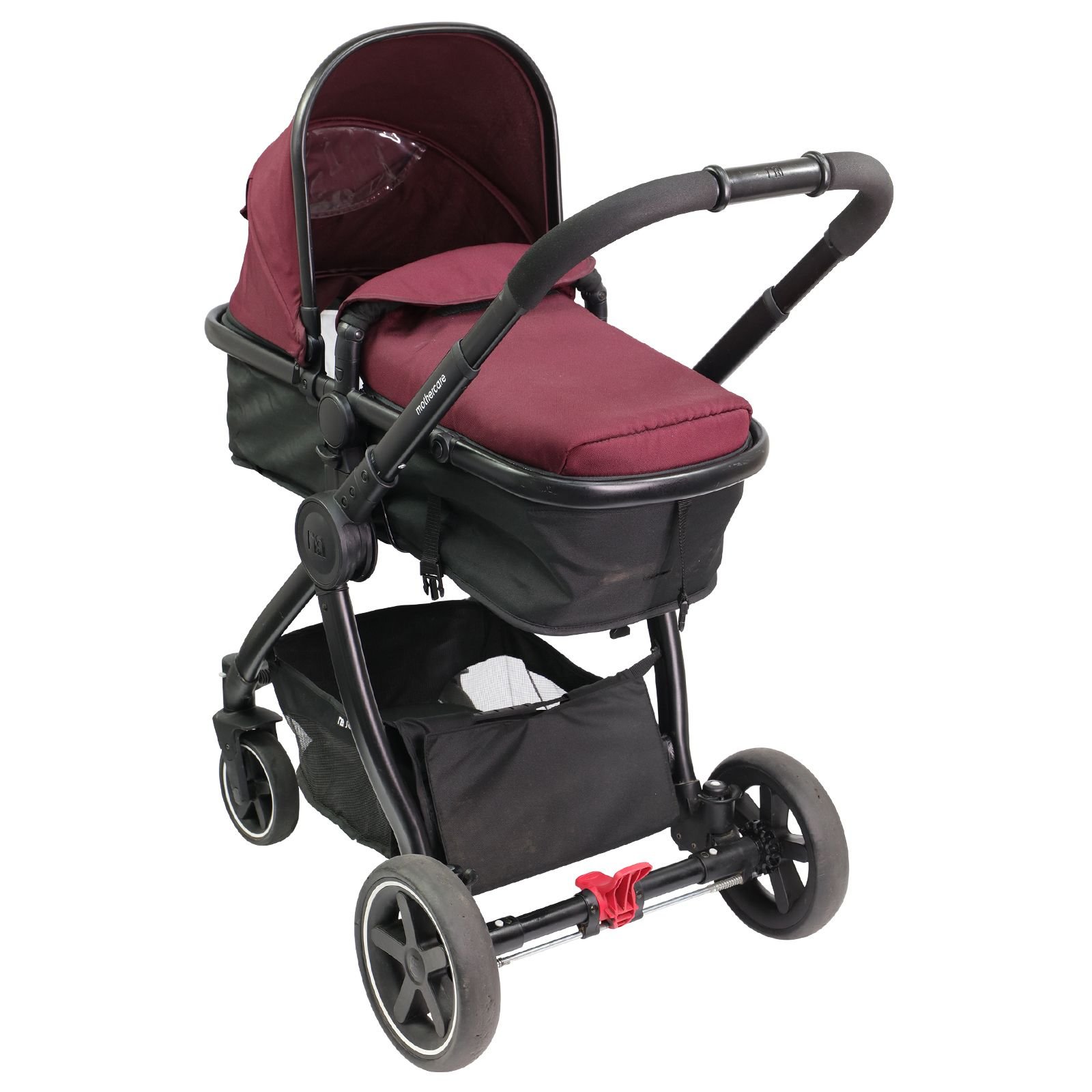 Mothercare 4 Wheel Journey Chassis Combi Unit Burgundy Prams Pushchairs KidX Buy Sell Exchange